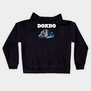 Dokdo Island South Korea Kids Hoodie